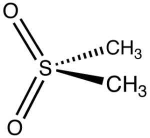 Methylsulfonylmethane - (MSM) Molecular Structure