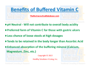 Buffered Vitamin C Benefits